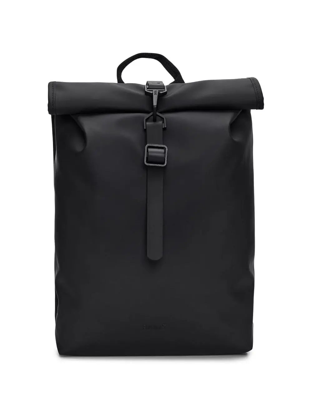 Zaino Rains Rolltop Rucksack Mini Unisex - Nero