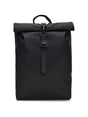 Zaino Rains Rolltop Rucksack Mini Unisex - Nero