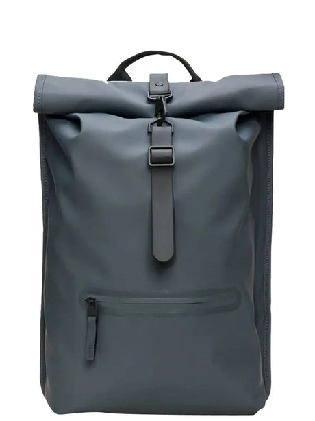 Zaino Rains Rolltop Rucksack Unisex - Blu