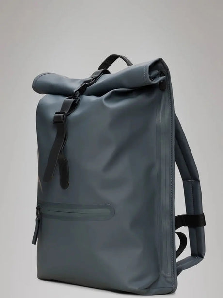 Zaino Rains Rolltop Rucksack Unisex - Blu