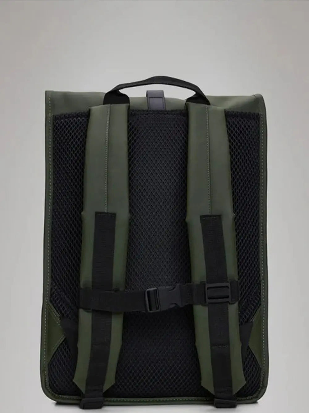 Zaino Rains Rolltop Rucksack Unisex - Verde