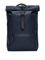 Zaino Rains Unisex Rolltop Rucksack Navy Rains  Angolo dello Sport