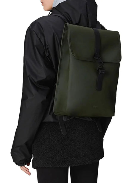 Zaino Rains Unisex Rucksack Verde Rains  Angolo dello Sport