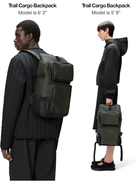 Zaino Rains Unisex - Verde