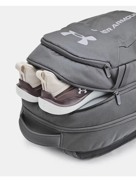 Zaino Under Armour UA Hustle 6.0 Unisex - Grigio