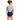 Costume Sportivo ARENA Bambina team swimsuit Blu