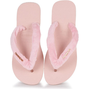 Ciabatte HAVAIANAS Donna top home fluffy Rosa
