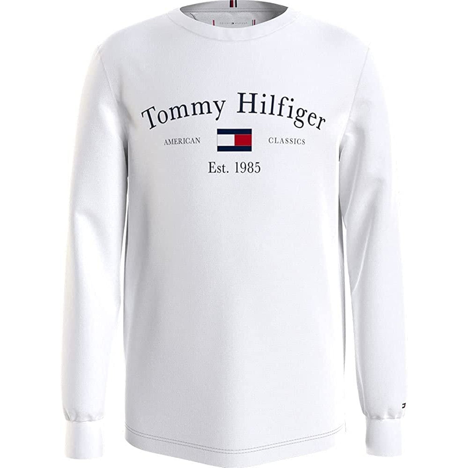 T-shirt TOMMY HILFIGER JR Bambina KS0KS00203T YBR Bianco