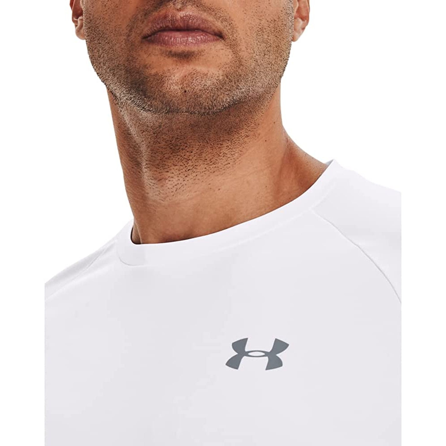 T-shirt Sportiva UNDER ARMOUR Uomo UA TECH 2.0 SS Bianco