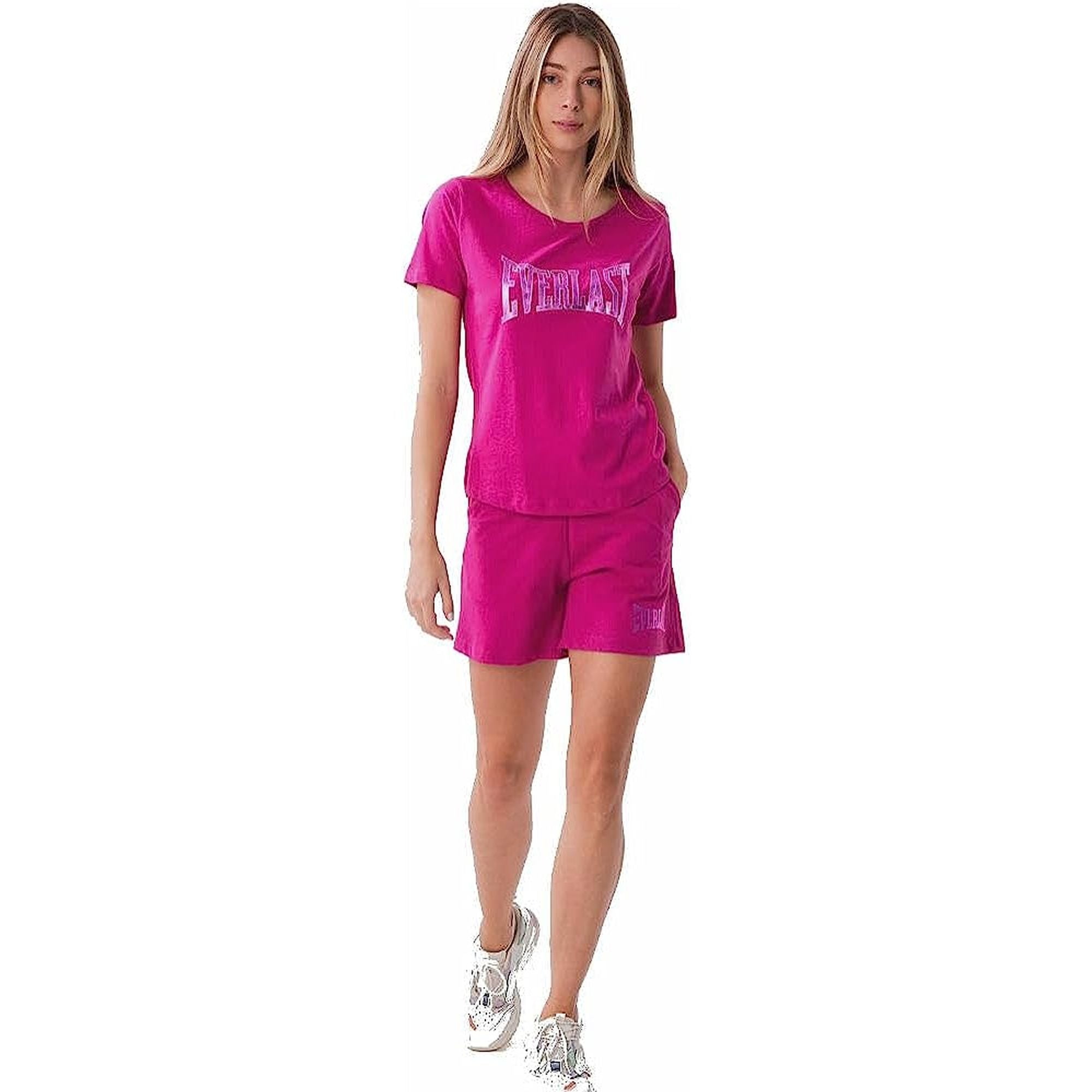 T-shirt EVERLAST Donna SINGLE JERSEY Viola