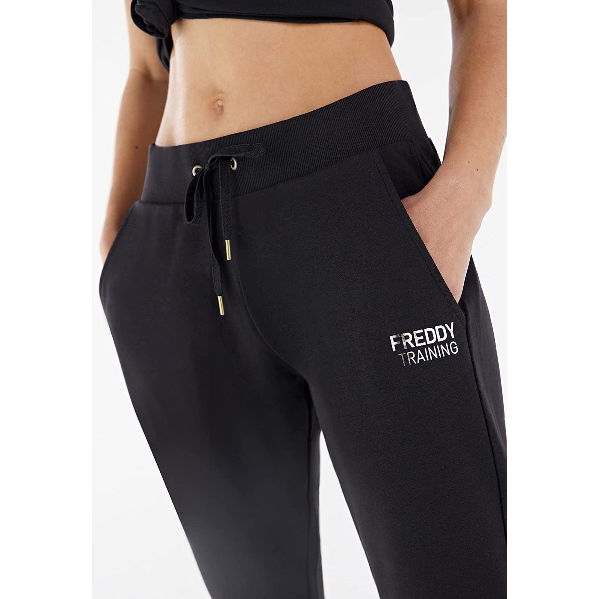 Pantalone Sportivo FREDDY Donna Nero