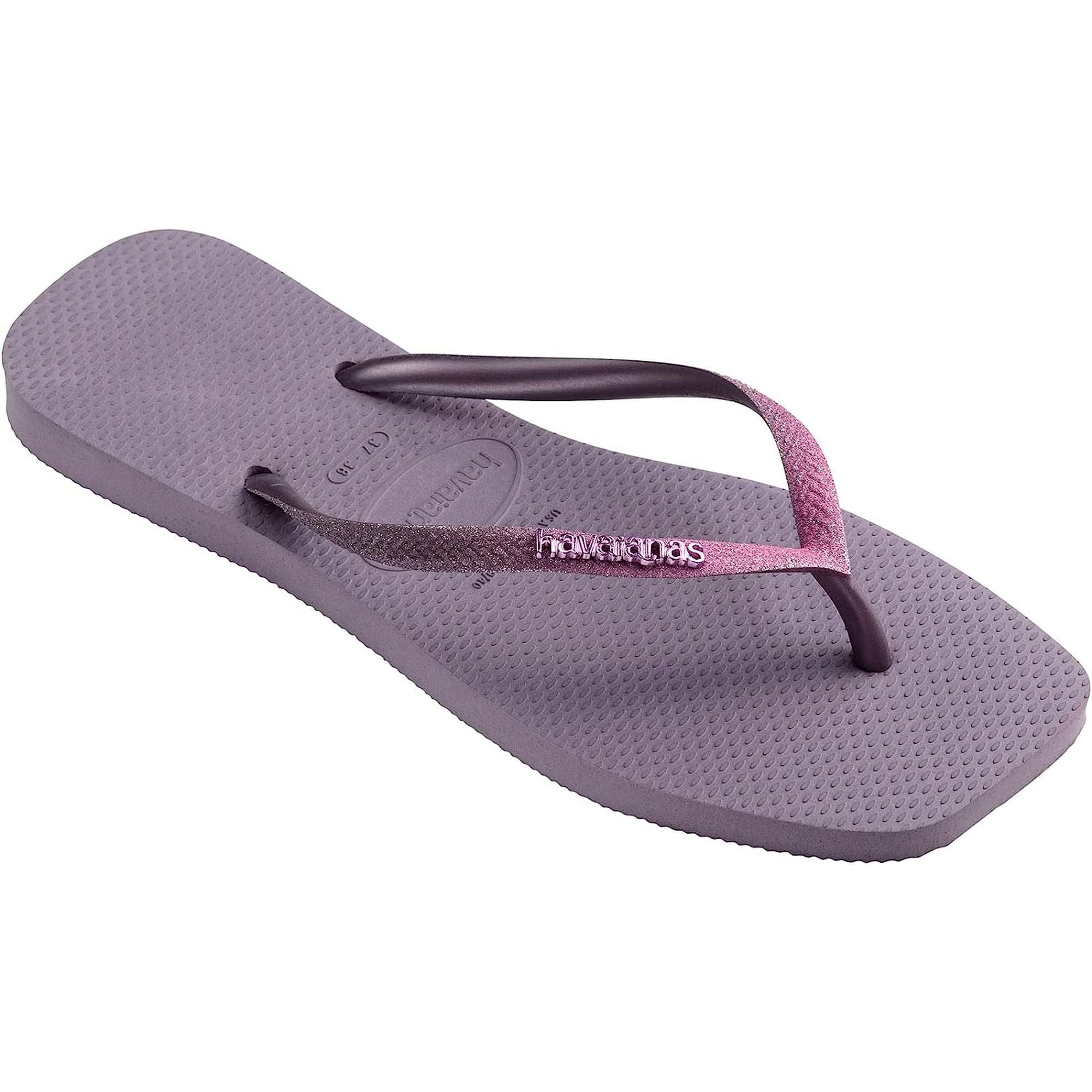 Infradito HAVAIANAS Donna SQUARE GLITTER Viola