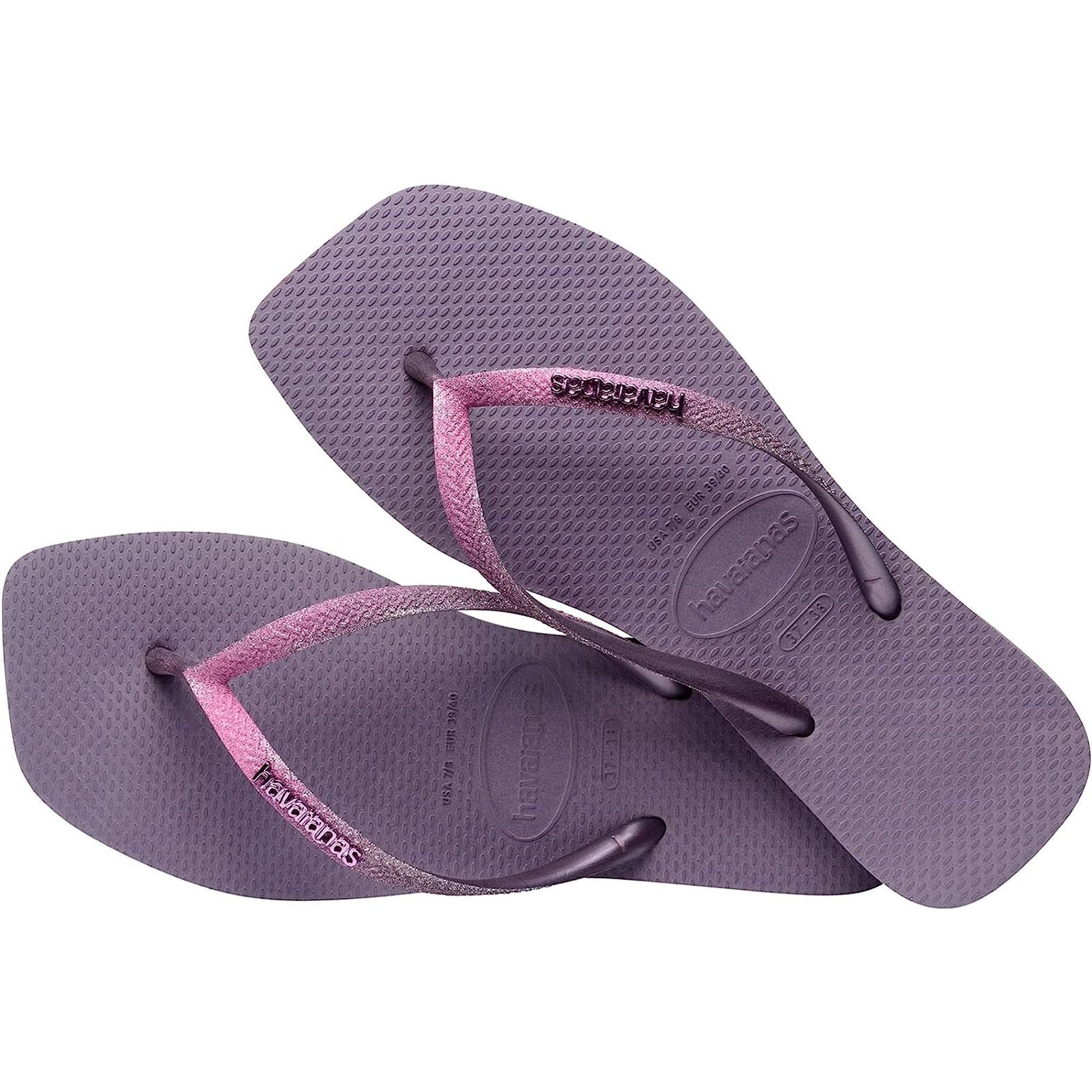 Infradito HAVAIANAS Donna SQUARE GLITTER Viola