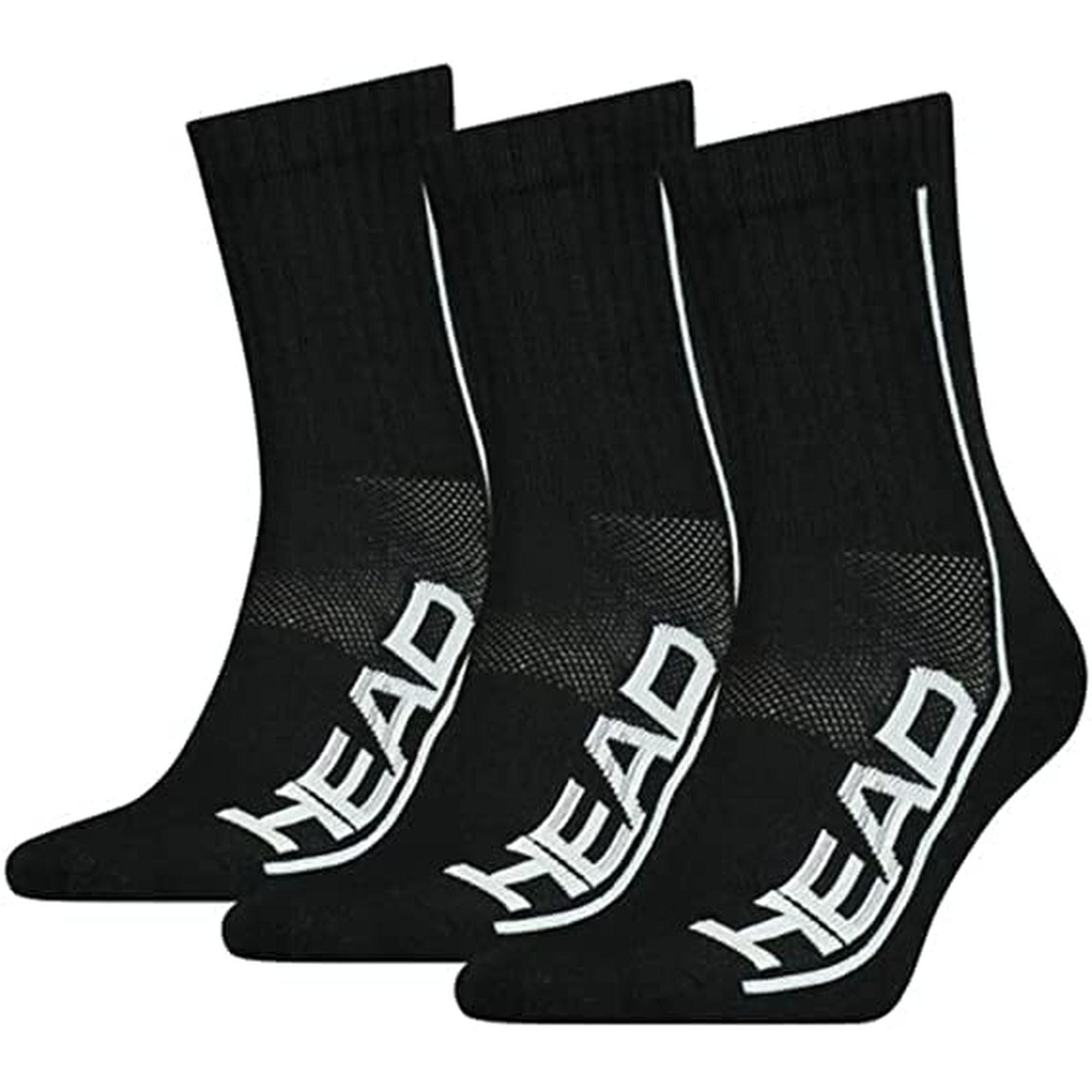 Calze Sportive HEAD Unisex 3p performance Nero