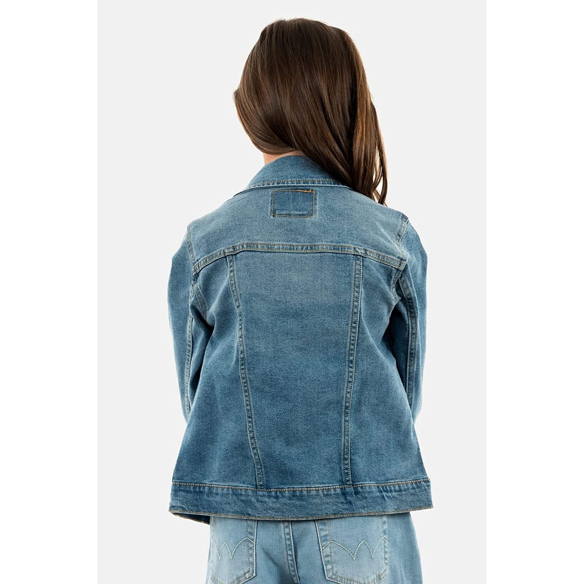 Giubbino LEVIS Bambina stretch trucker Blu