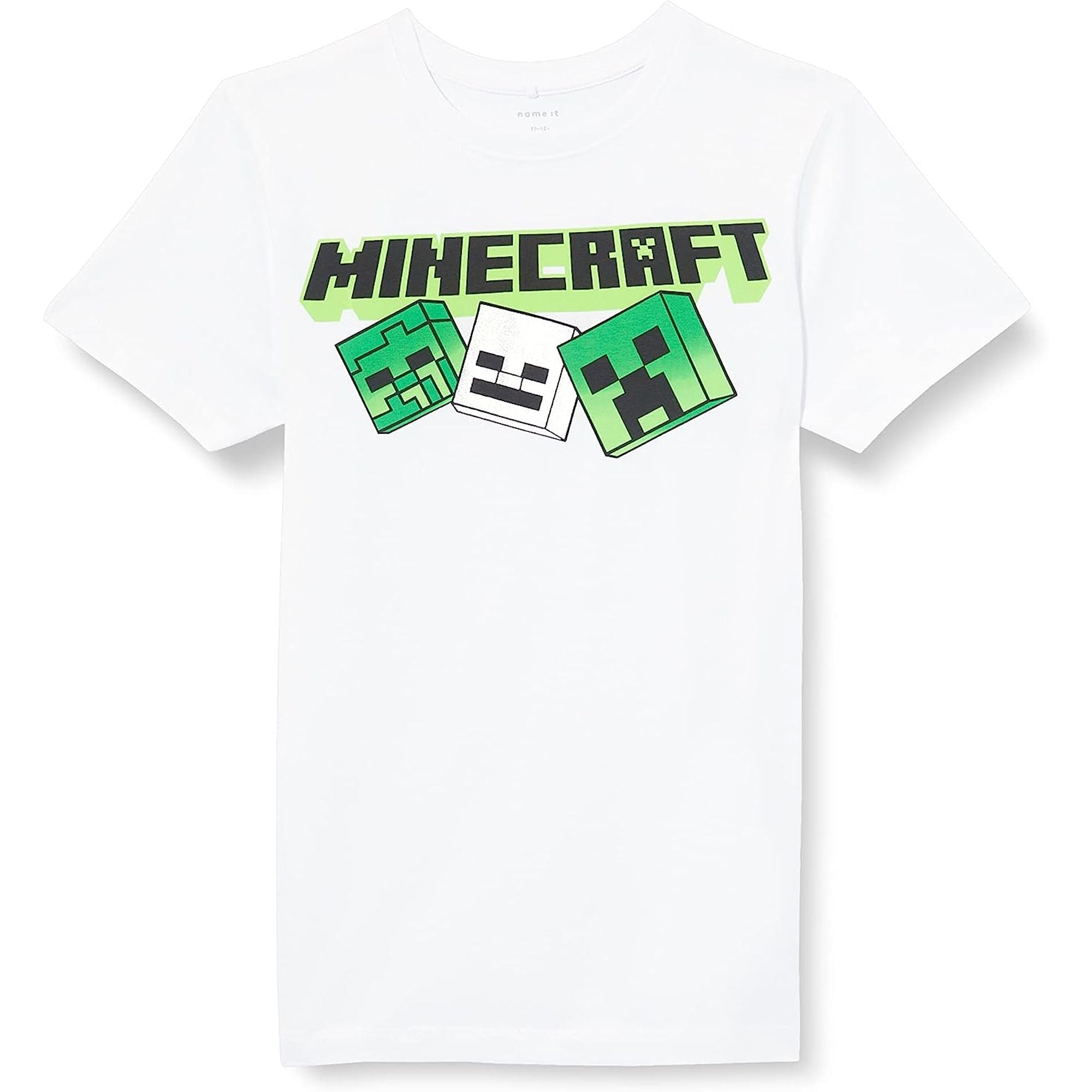 Top NAME IT Bambino MUXIN MINECRAFT Bianco