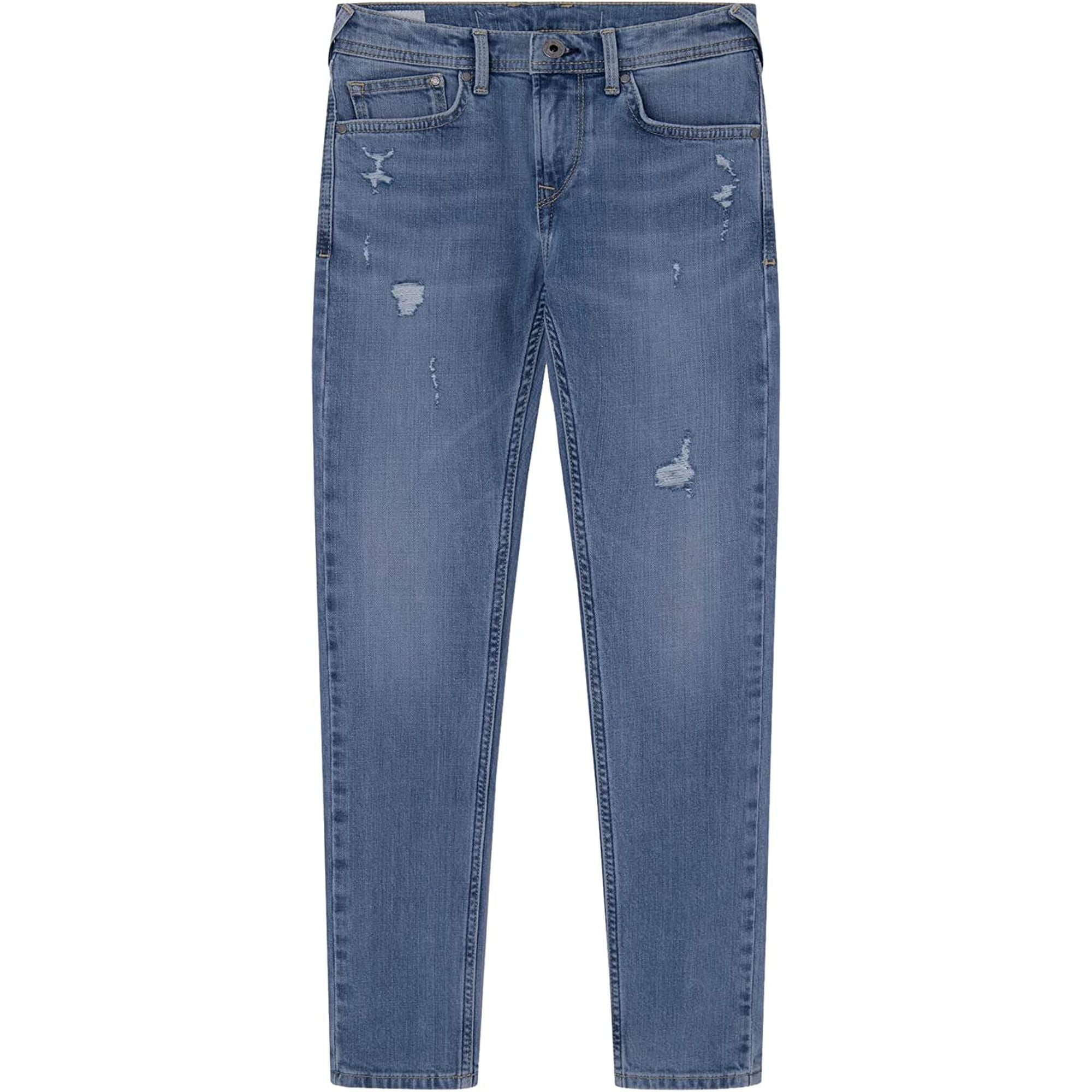 Jeans PEPE JEANS Bambino FINLY REPAIR Blu
