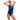 Costume Sportivo SPEEDO Donna logo deep uback Multicolore