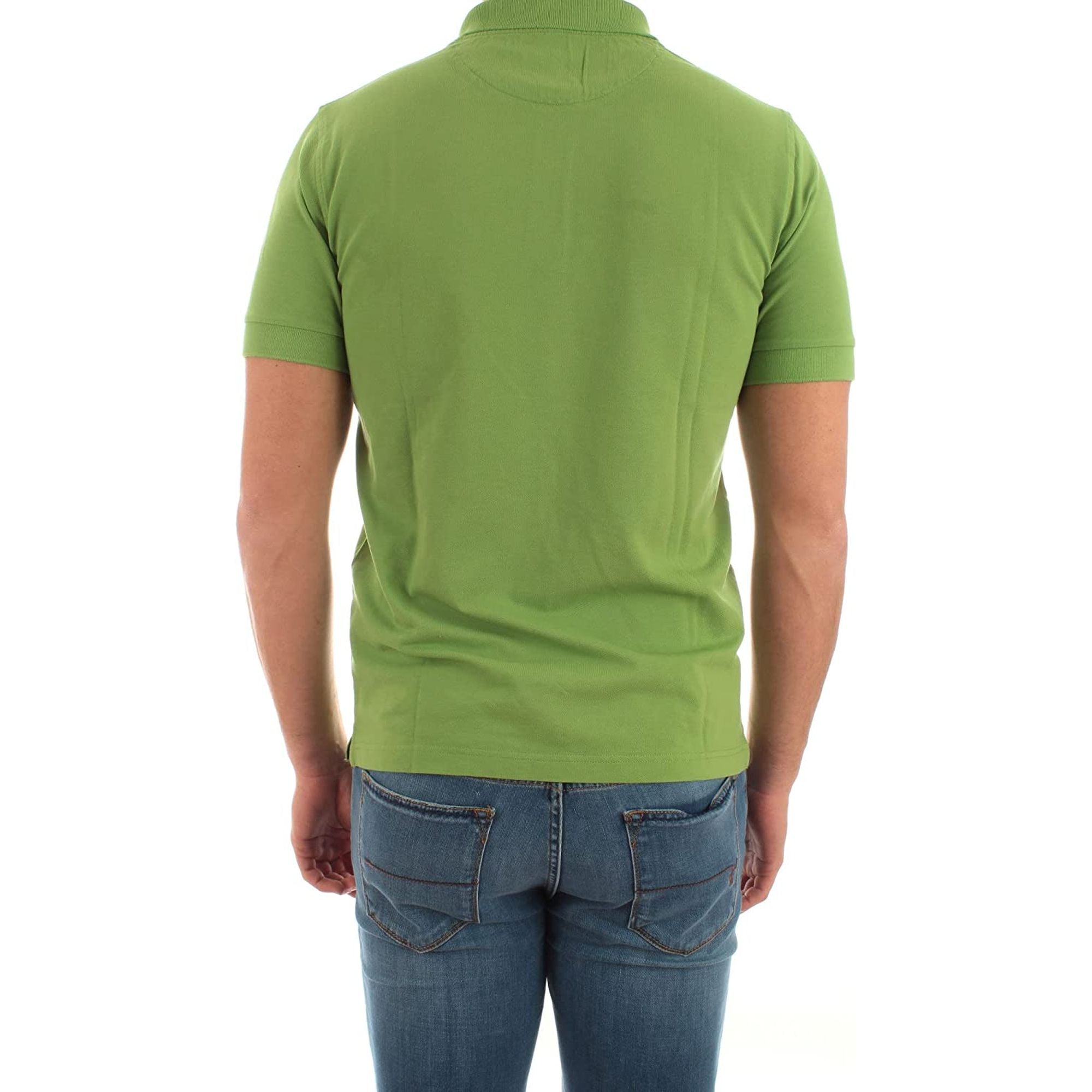 Polo SUN 68 Uomo COLD DYE DETAILS EL. Verde