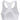 Top Sportivo UNDER ARMOUR Donna AUTHENTICS MID PADLESS Bianco