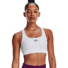 Top Sportivo UNDER ARMOUR Donna AUTHENTICS MID PADLESS Bianco