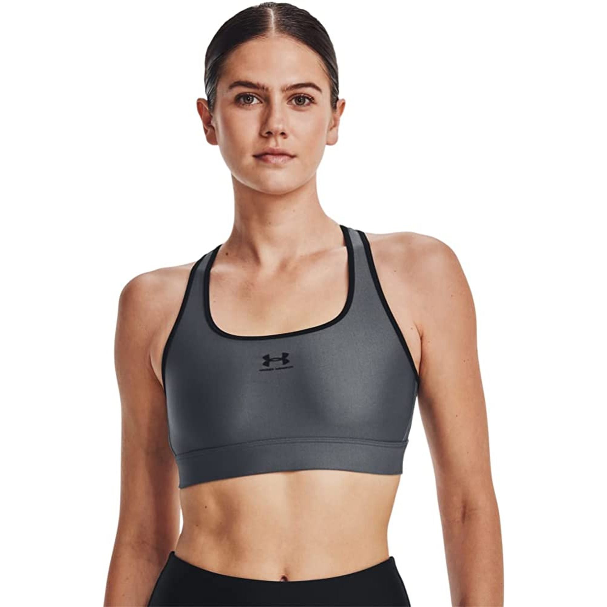 Top Sportivo UNDER ARMOUR Donna AUTHENTICS MID PADLESS Grigio