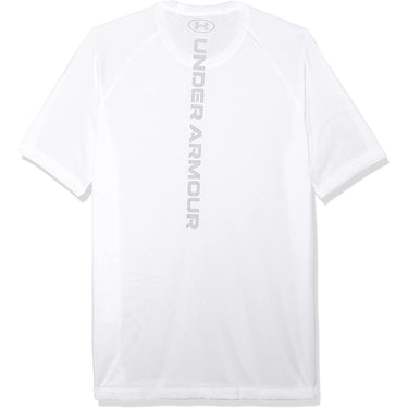 T-shirt Sportiva UNDER ARMOUR Uomo TECH REFLECTIVE Bianco