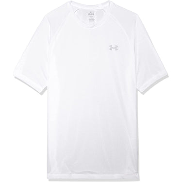 T-shirt Sportiva UNDER ARMOUR Uomo TECH REFLECTIVE Bianco