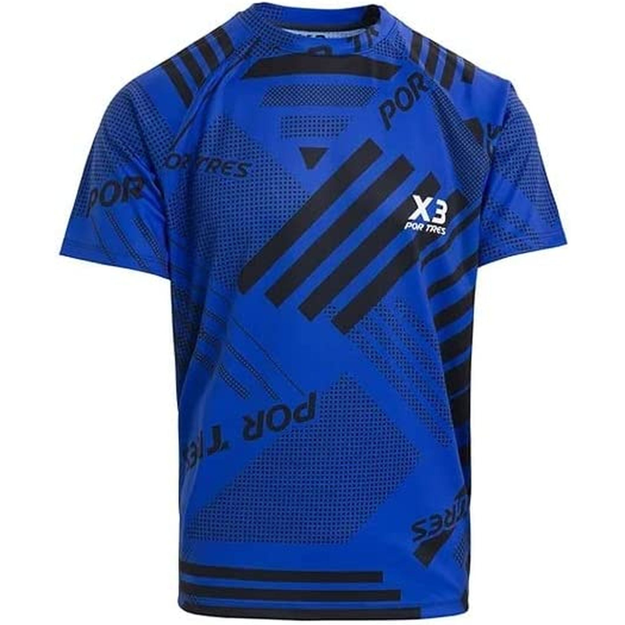T-shirt Sportiva X3PORTRES Uomo milano Blu