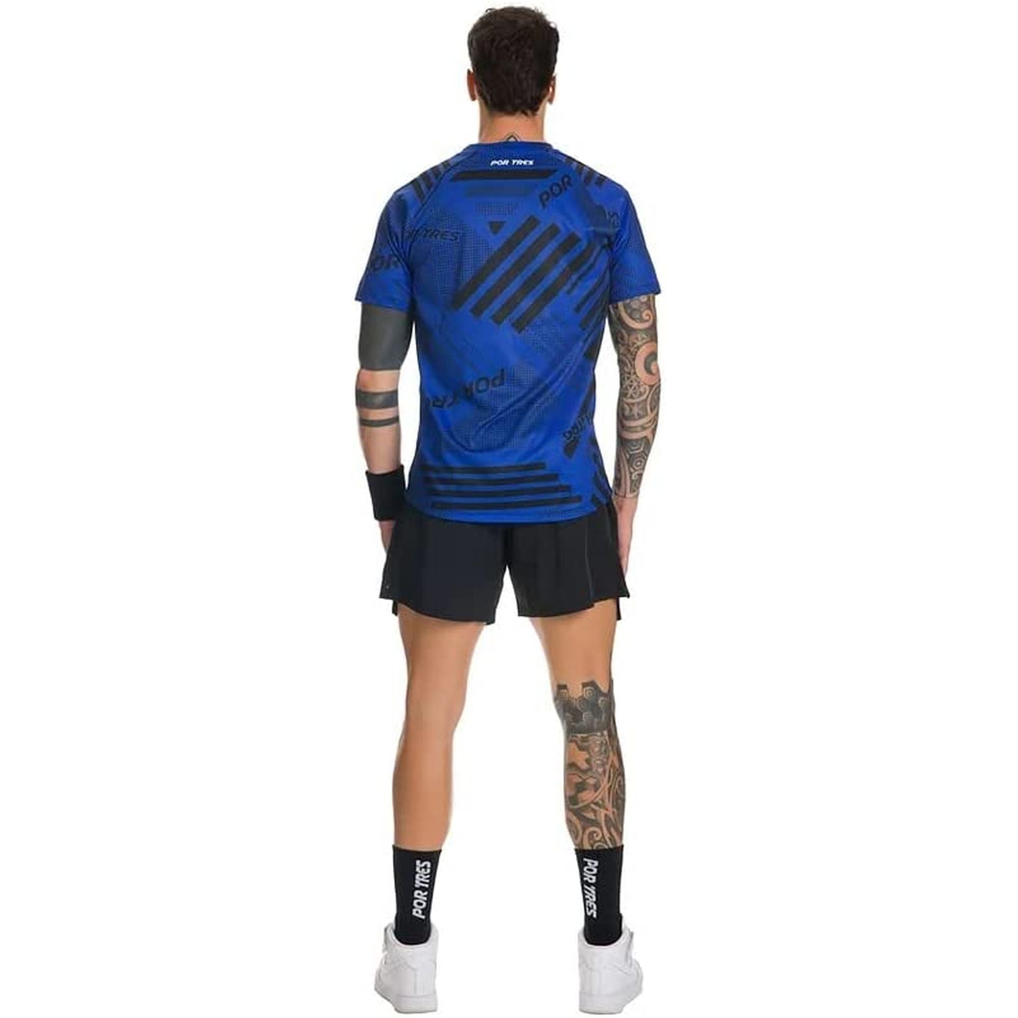 T-shirt Sportiva X3PORTRES Uomo milano Blu