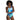 Costume Sportivo ARENA Donna visual waves swim pro bac Navy