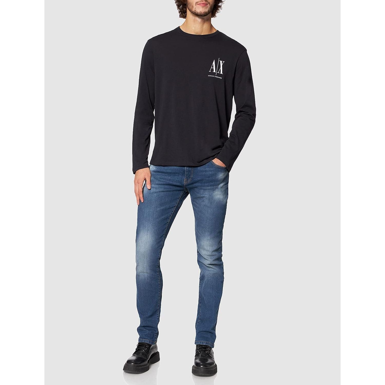 T-shirt ARMANI EXCHANGE Uomo Navy