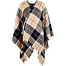 Poncho BARBOUR Donna staffin tartan serape Tartan