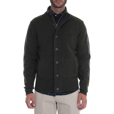Pullover BARBOUR Uomo essential patch zip Verde