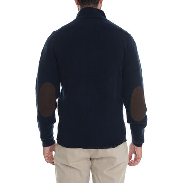 Pullover BARBOUR Uomo essential patch zip Navy