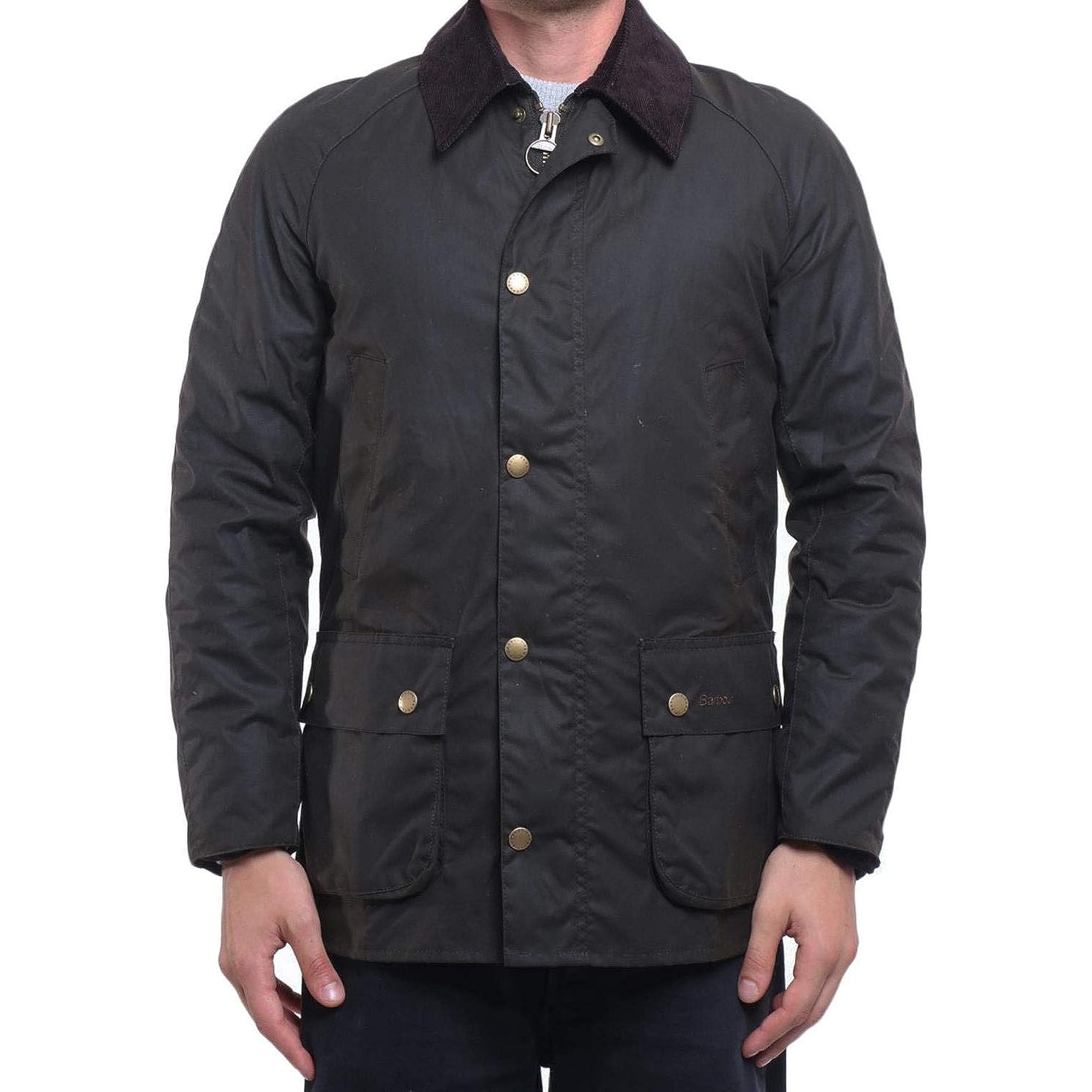 Giubbotto BARBOUR Uomo ashby wax Verde