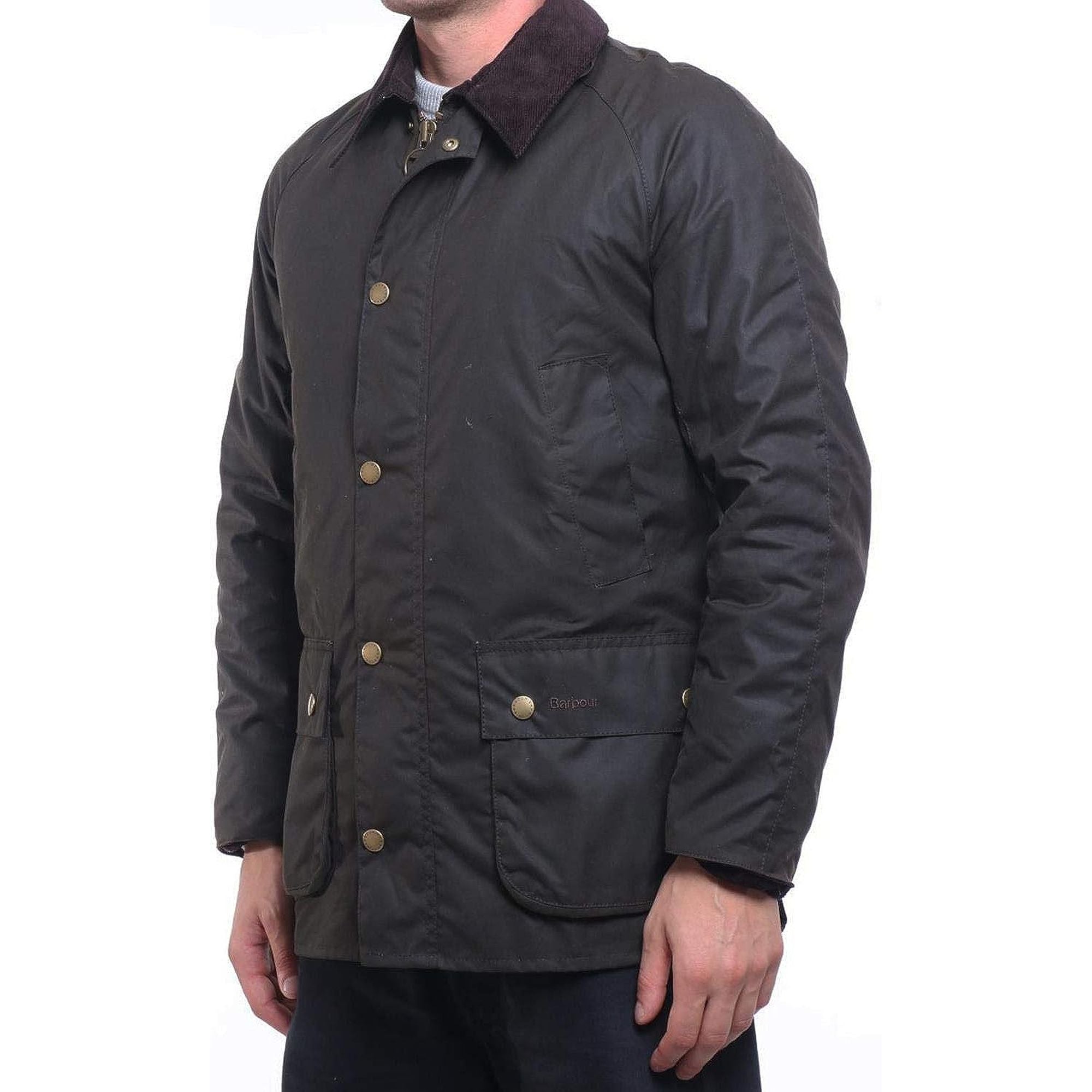 Giubbotto BARBOUR Uomo ashby wax Verde