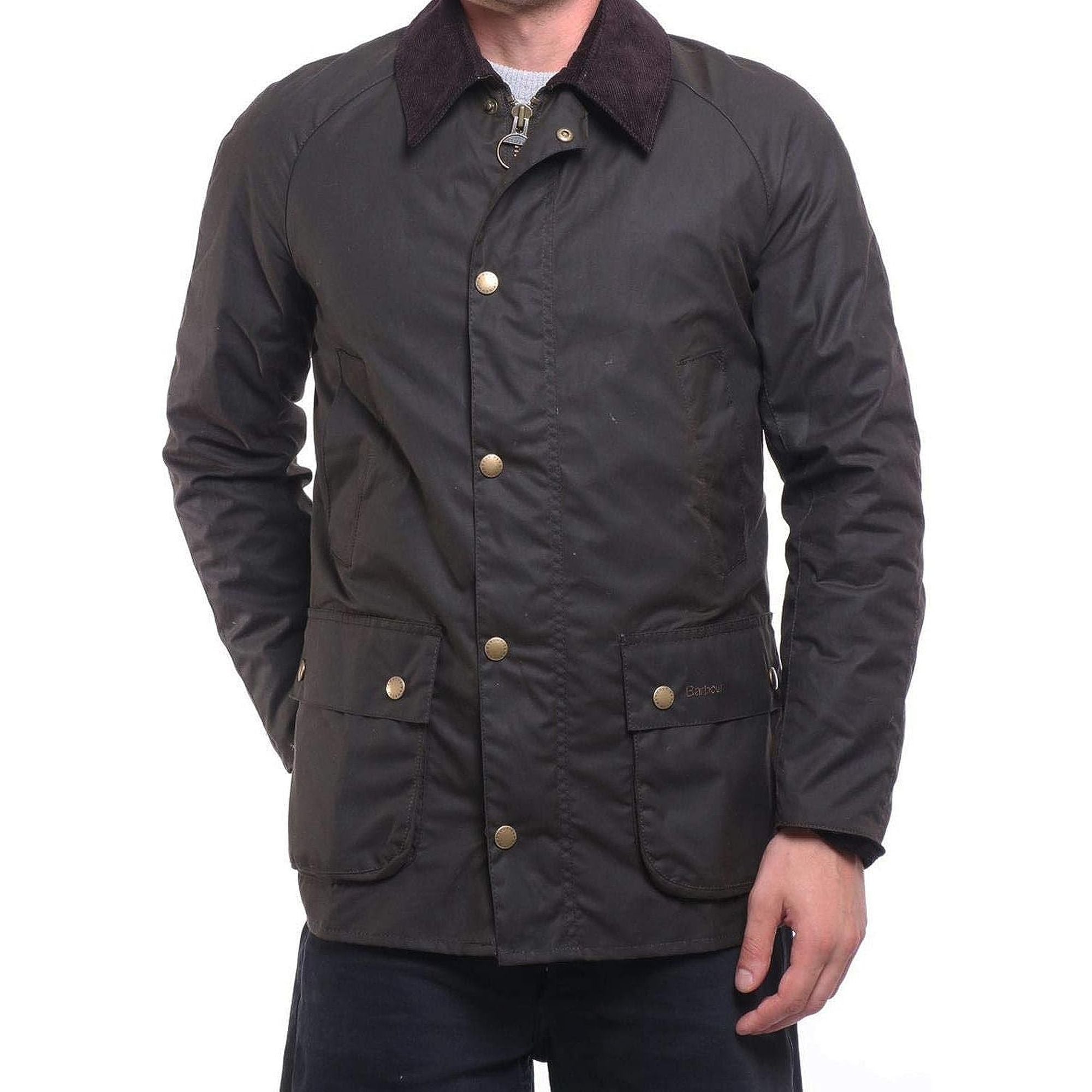 Giubbotto BARBOUR Uomo ashby wax Verde