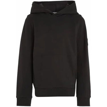 Felpa CALVIN KLEIN Bambino MARBLE AOP Bianco e Nero