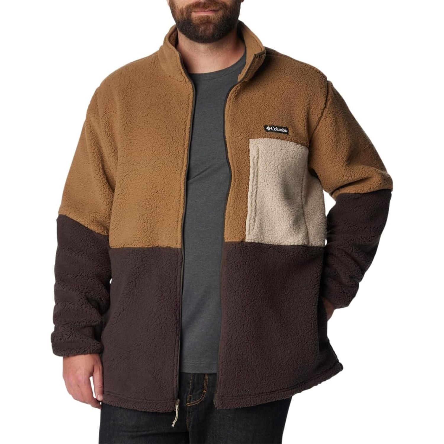 Pile COLUMBIA Uomo mountainside Marrone
