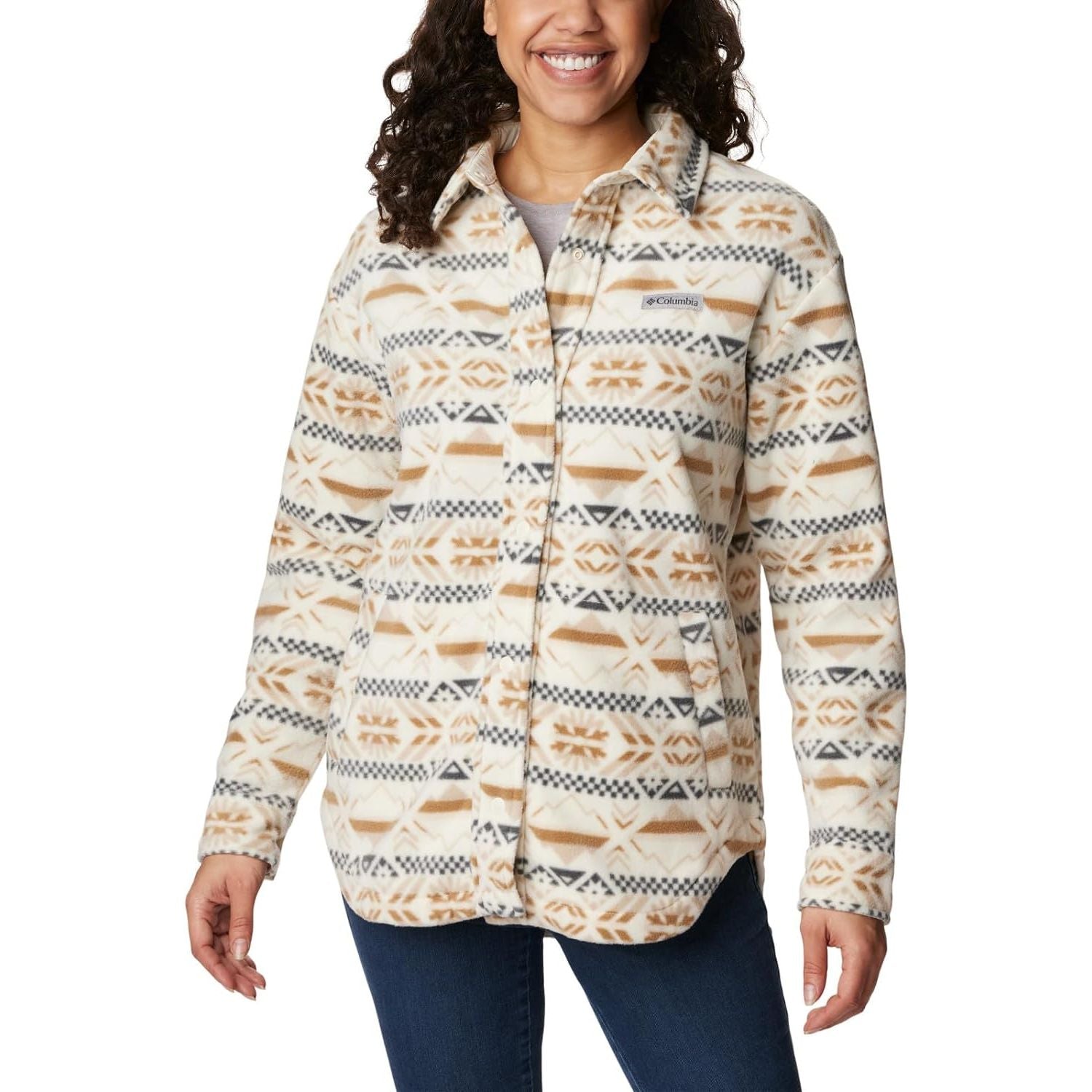 Giacca COLUMBIA Donna benton springs pile Multicolore