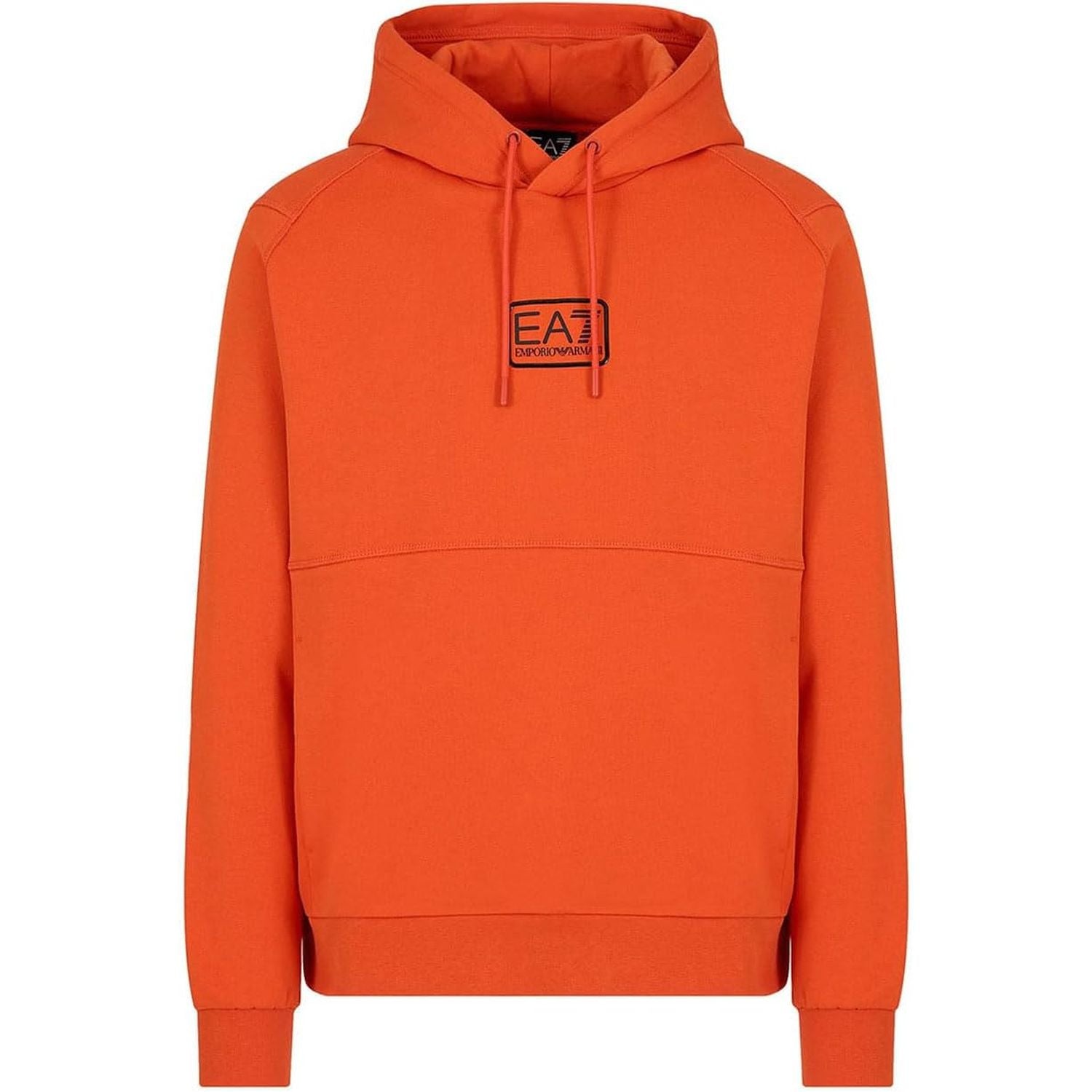 Felpa EA7 Uomo Arancione