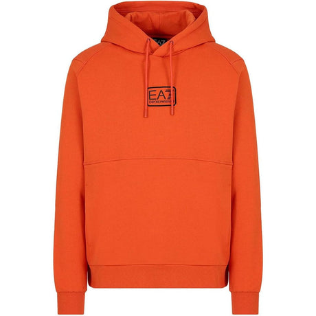 Felpa EA7 Uomo Arancione