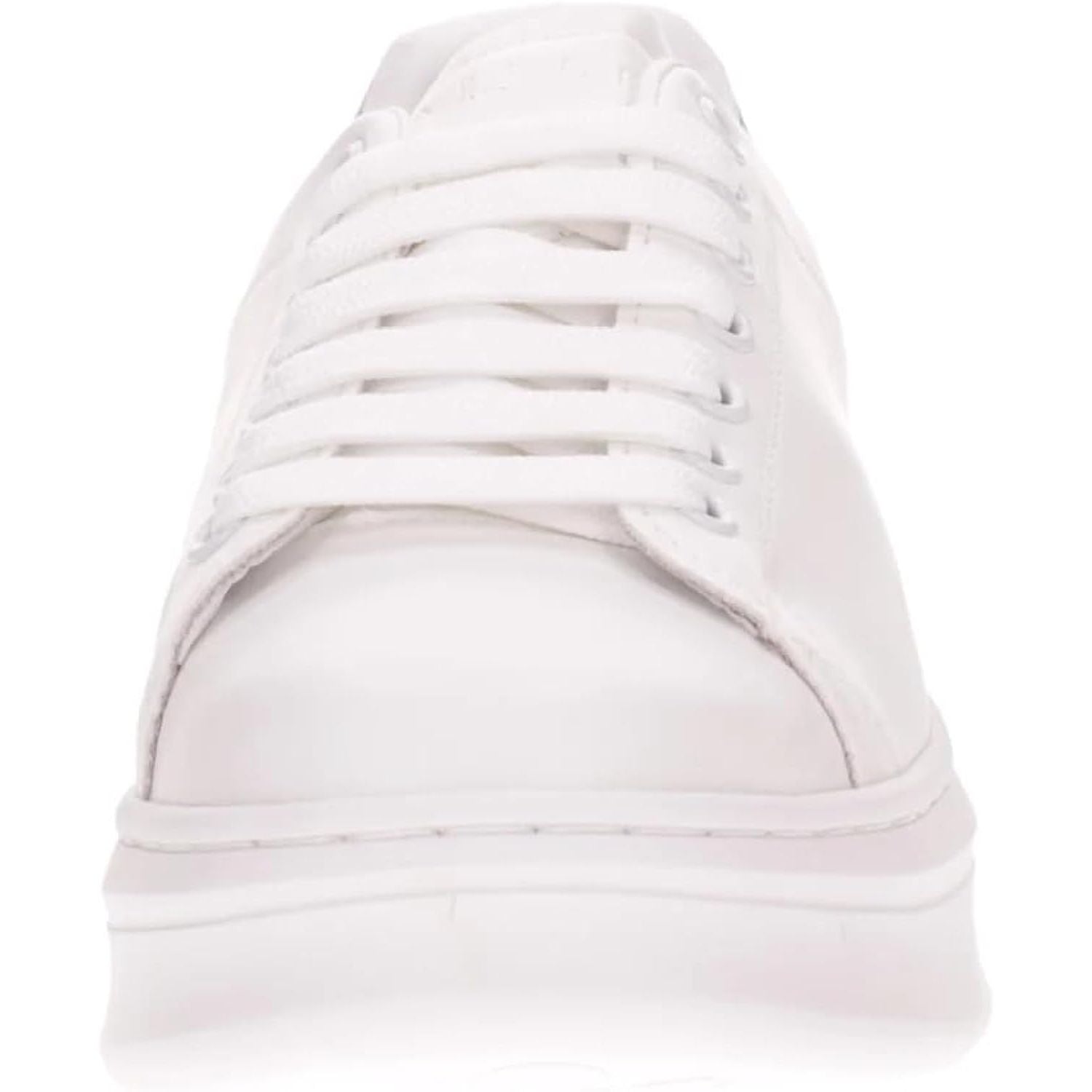 GAELLE Women's Sneakers ADDICT ECO RUBBER HEEL White