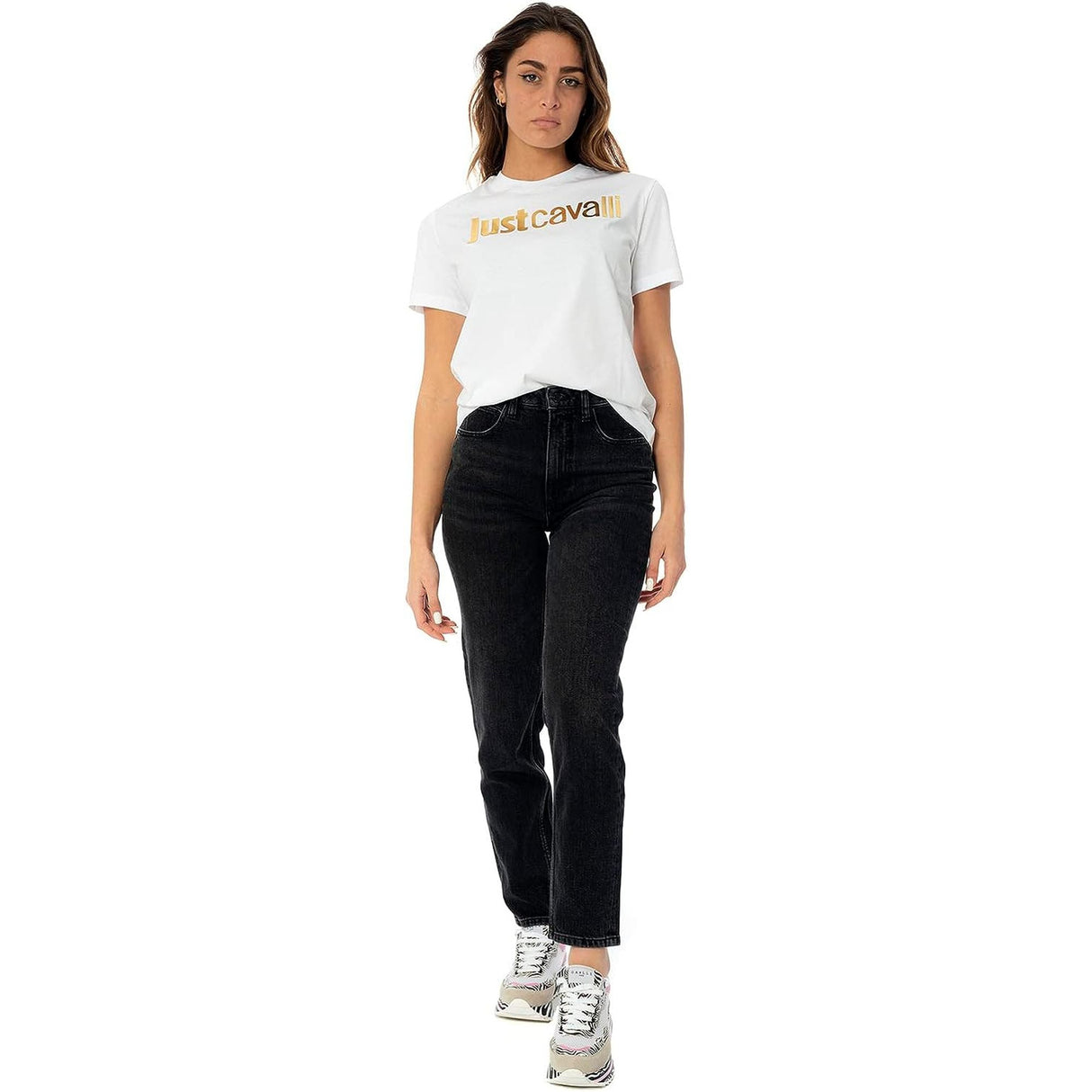 Pantalone GUESS Donna 1981 SKINNY Nero