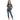 Felpa GUESS Donna LS RN RENEE Nero