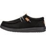 Mocassini HEYDUDE Uomo WALLY GRIP CRAFT LEATHER Nero