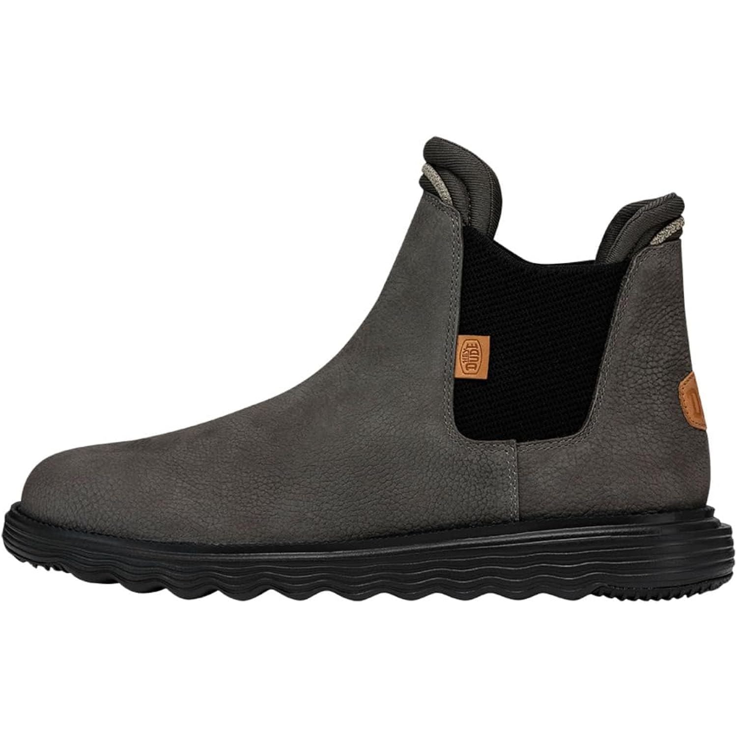 Stivaletti HEYDUDE Uomo BRANSON BOOT CRAFT LEATHER Grigio