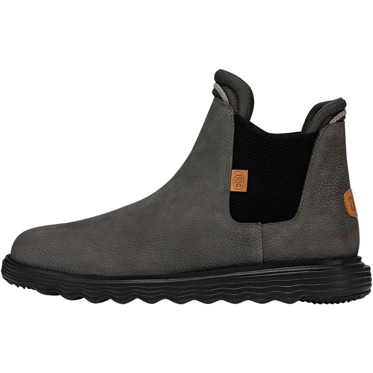 Stivaletti HEYDUDE Uomo BRANSON BOOT CRAFT LEATHER Grigio