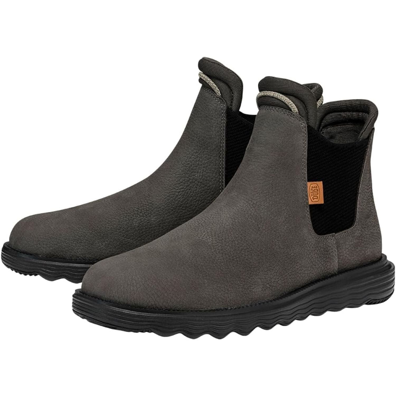 Stivaletti HEYDUDE Uomo BRANSON BOOT CRAFT LEATHER Grigio